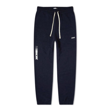 Wood Wood Sigurd Logo Sweat Pant Navy
