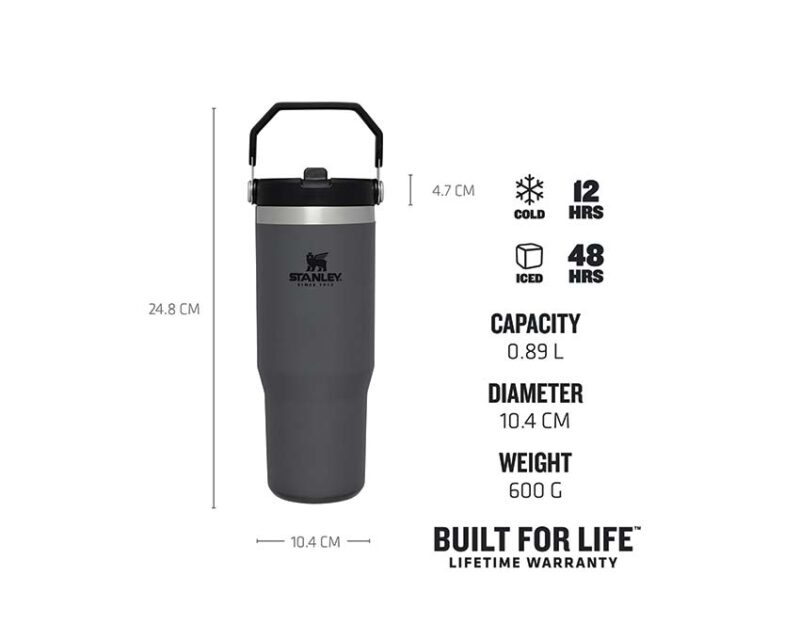 Stanley Classic Iceflow Flip Straw Tumbler 30oz – Image 4