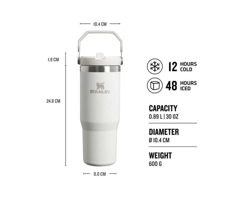 Stanley Classic Iceflow Flip Straw Tumbler 30oz – Image 2