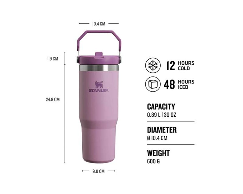 Stanley Classic Iceflow Flip Straw Tumbler 30oz – Image 4